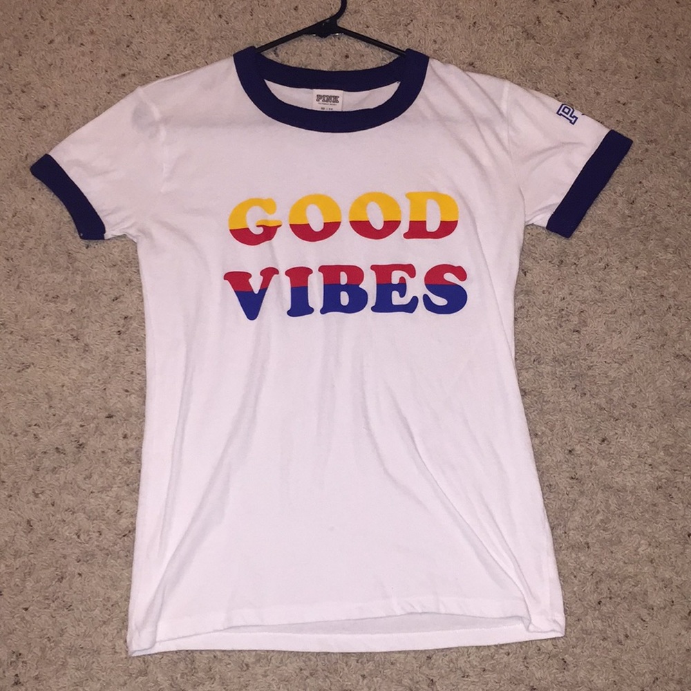 PINK Good Vibes T Shirt